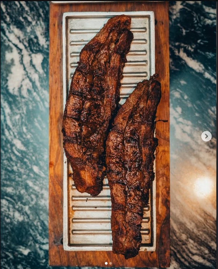 Corte de carne a la parrilla